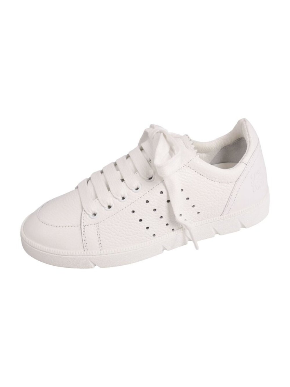 Loewe Sneakers Low-Cut Leather Anagram Shoes
